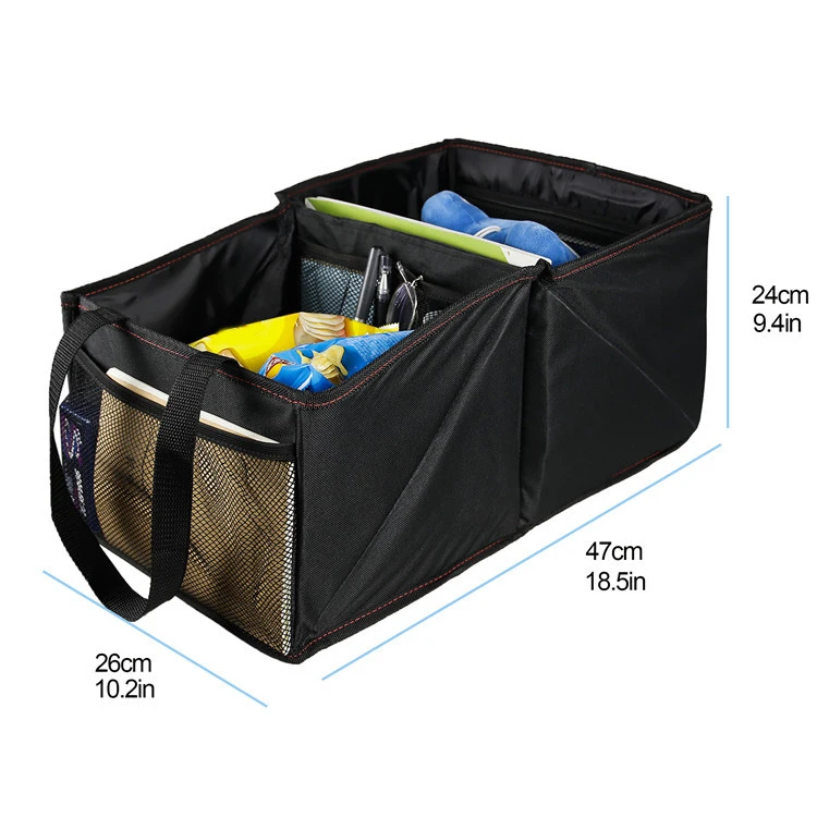 

Luggage Storage Bag Insulated Car Storage Storage Bag Foldable Luggage Storage Bag Suitable For Cars Cajas Organizadoras