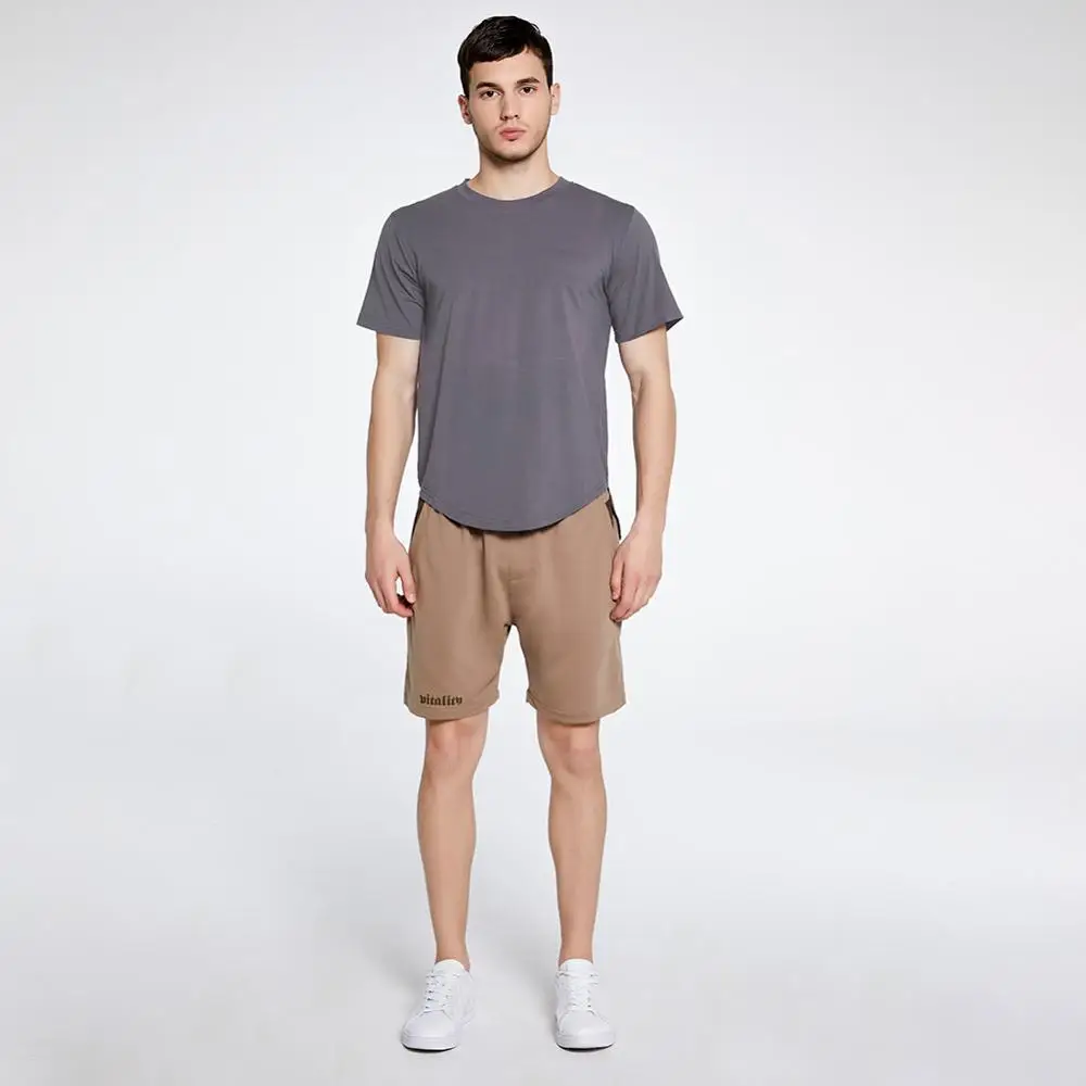 

Шорты мужские спортивные для фитнеса и бодибилдинга, свободные джоггеры, повседневные Брендовые спортивные штаны, лето 2020