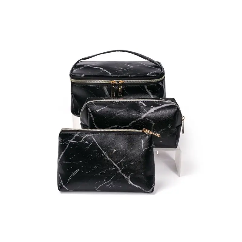 

Women Portable Marble Travel Cosmetic Makeup Bag Toiletry Case Coin Purse Storage Pouch Organizer