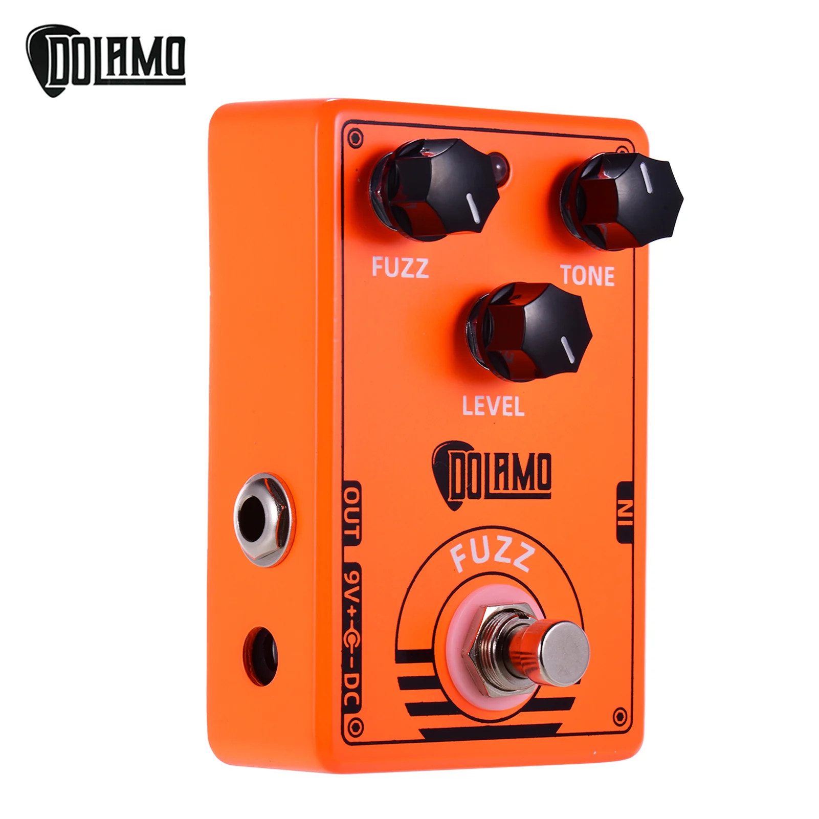 

Dolamo D-2 FUZZ Guitar Effect Pedal with True Bypass Guitar effects pedal for Electric Guitar