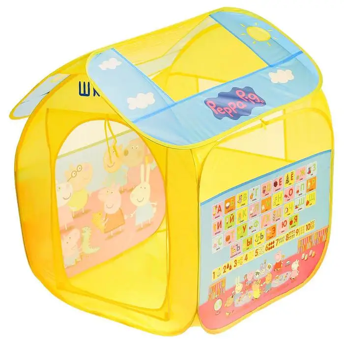 Игровая палатка Пеппа в чехле игрушки летние товары для дет|Игровые палатки| |