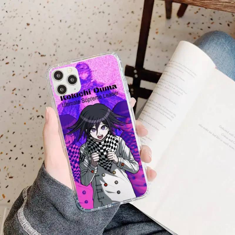 

DANGANRONPA high quality Phone Case Transparent soft For iphone 5 5s 5c se 6 6s 7 8 11 12 plus mini x xs xr pro max