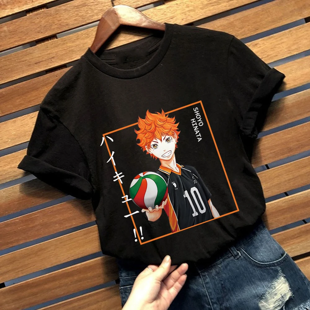 

Haikyuu Shoyou Hinata T-shirt Men's Women's Fashion Casual Tee Tops