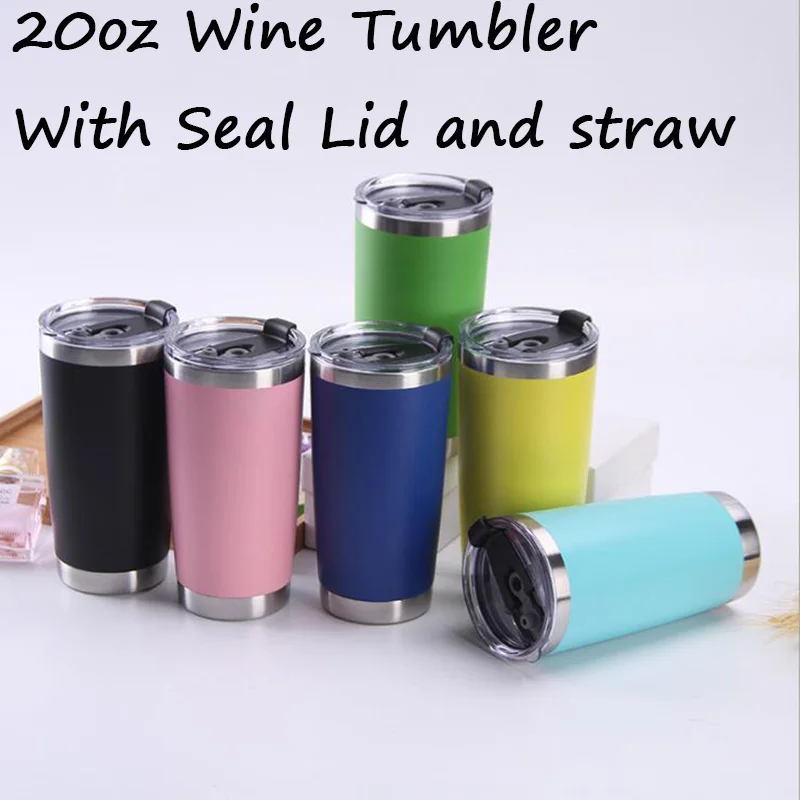 20 шт. винная кружка унций кофейная с двойными стенками вакуумная Изолированная