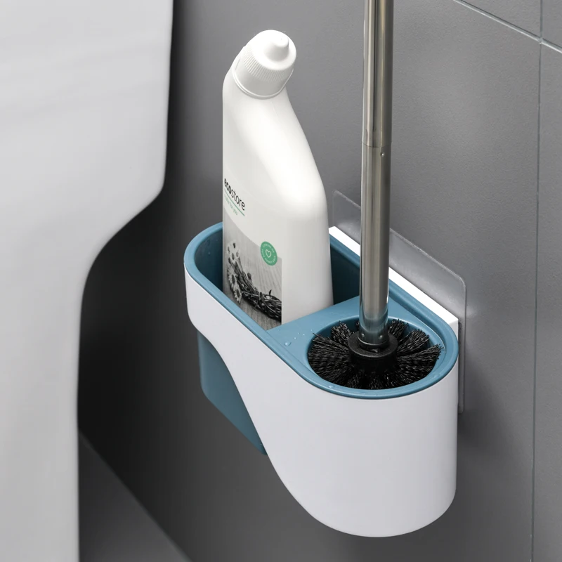 

Home furnishings wall-mounted toilet toilet supplies home large full toilet bathroom storage artifact cleaning brush