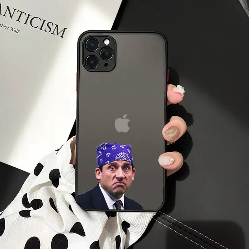

The Office TV series Phone Cases matte transparent For iphone 7 8 11 12 plus mini x xs xr pro max cover