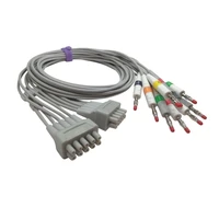 ekg cable 10 lead wires multi link ecg patient lead wires 10 leads banana 4 0 for ge marquette hellige 38401816