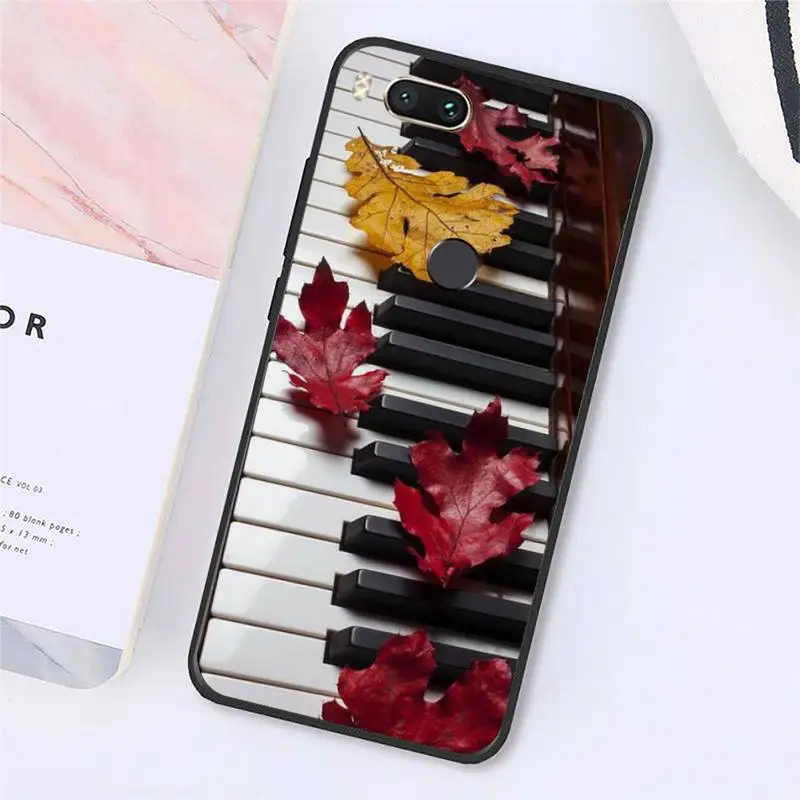 

Musical Popular Piano Instruments Phone Case For Xiaomi Redmi note 7 8 9 t max3 s 10 pro lite cover funda coque shell