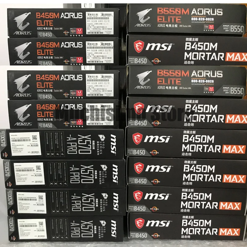 Разъем AM4 для Gigabyte B450M AORUS ELITE материнская плата DDR4 M.2 128 ГБ PCI-E 3 0 настольный