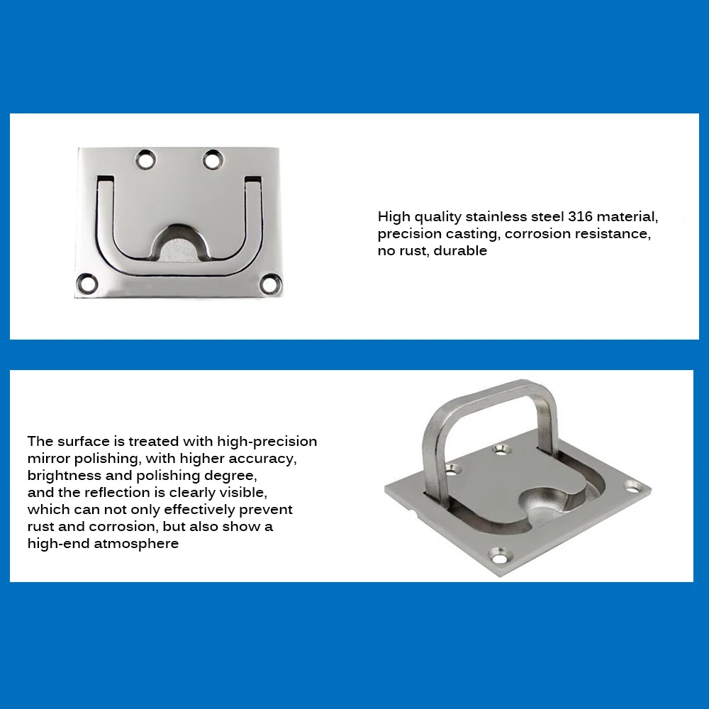 Крышка для крышки люка устойчивая к коррозии подъемная фурнитура из нержавеющей