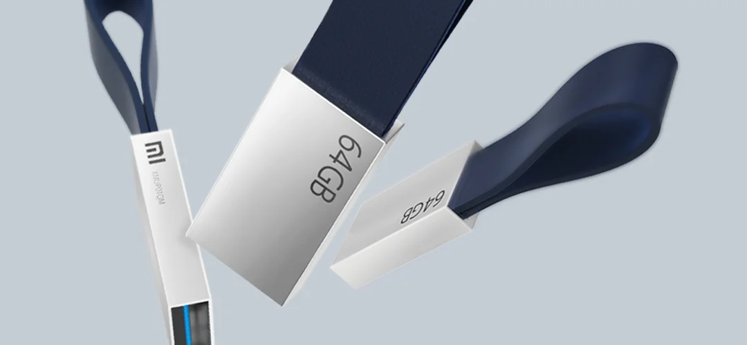 Xiaomi Mijia U диск 64 Гб USB 3,0 Высокоскоростная передача компактный размер ремешок дизайн легко носить с собой металлический корпус USB 64 ГБ