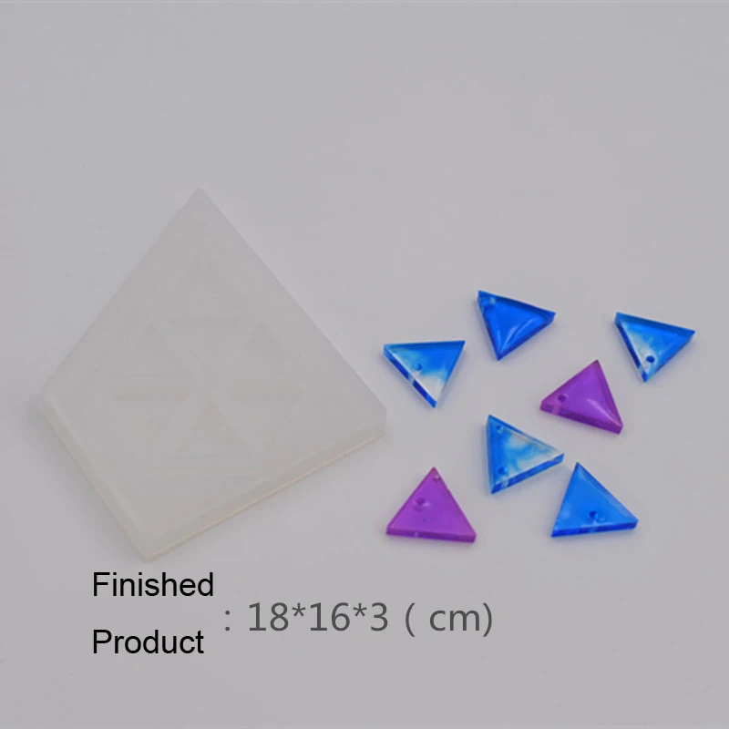 Белый 1PC Beads Bracelet Fish Knife Pendant DIY Silicone Mold Dried Flower Jewelry Accessories Tools Equipments Resin Molds - Цвет: Белый