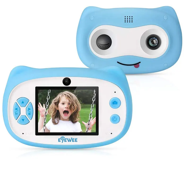 Детская камера 8 МП цифровая для детей 3 10 лет 1080P HD Противоударная перезаряжаемая