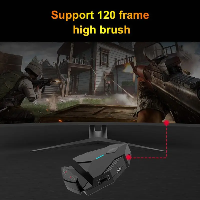 Lingzha 2pro Bluetooth Проводная клавиатура мышь конвертер адаптер USB игровой PUBG