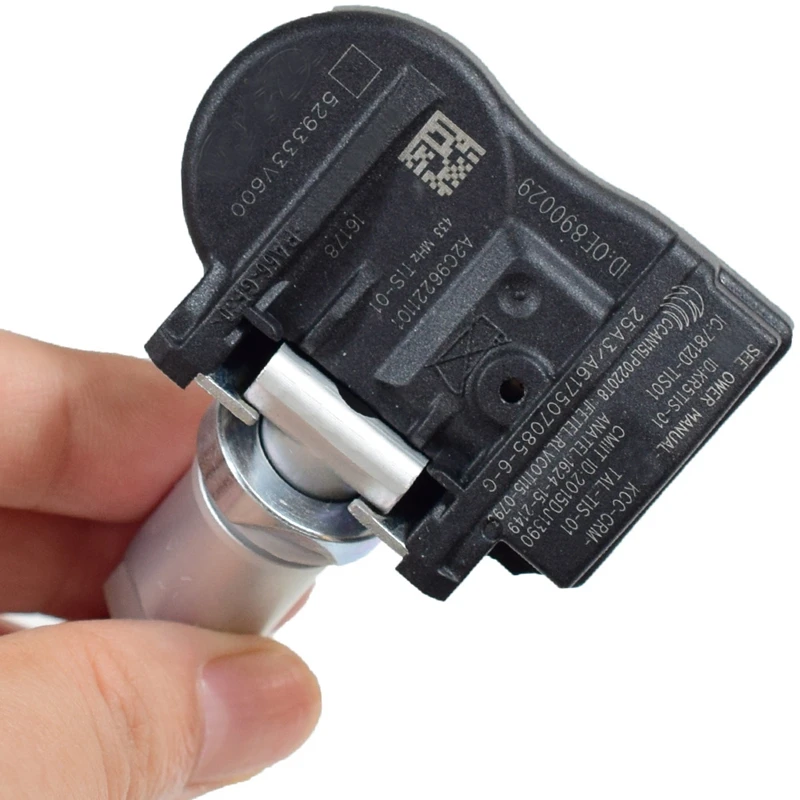4 шт. TPMS датчик давления в шинах 43 Гц 52933-3V600 для Hyundai Grandeur Kia Rio | Автомобили и