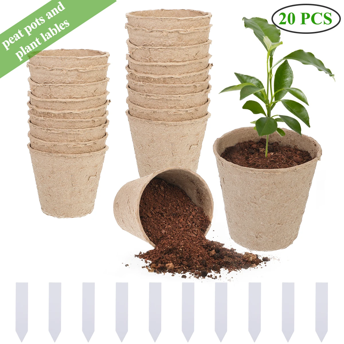 10 шт. металлический цветочный горшок настенный крюк съемный карамельный цвет