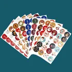 24 шт.компл. с рождеством, наклейка с календарем и цифрами, бумажная наклейка для печенья и конфет, наклейка s, ярлыки, Рождественский Декор