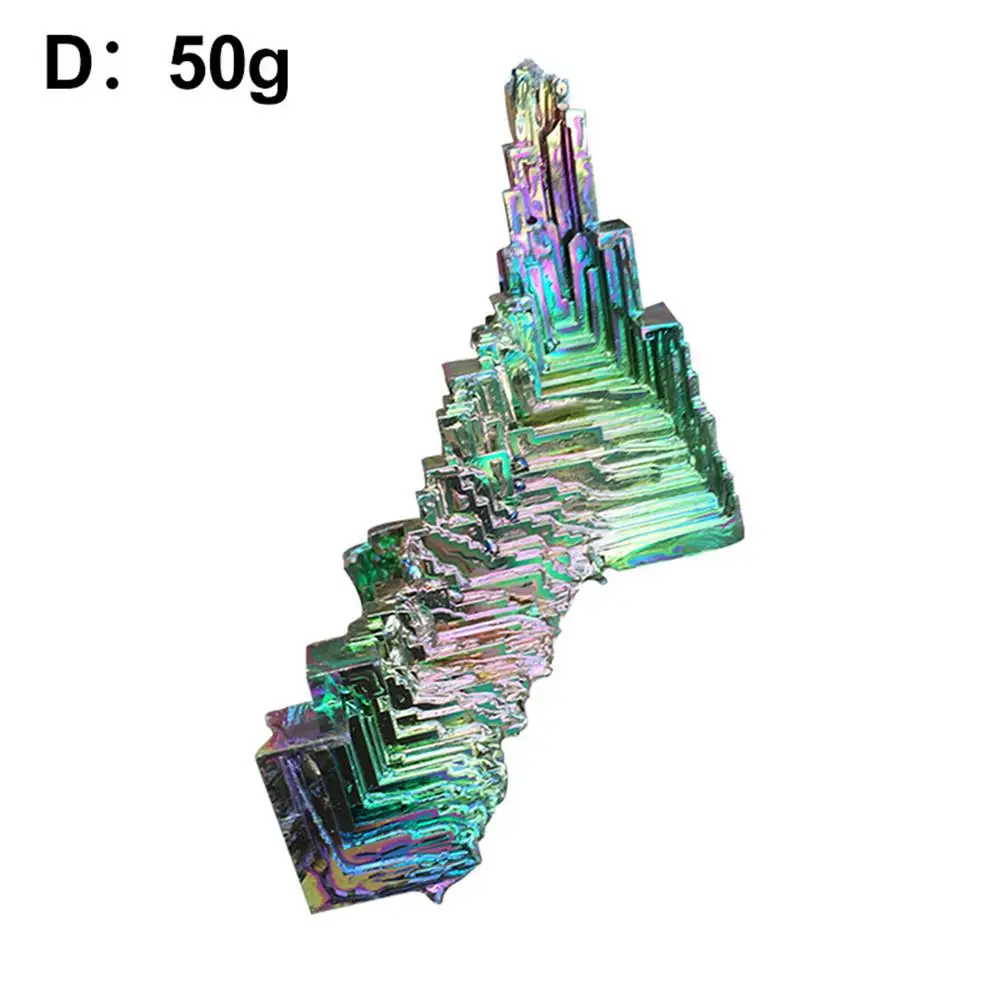 Innovitive Rainbow Titanium Bismuth образец минерала драгоценный камень кристалл кварцевый