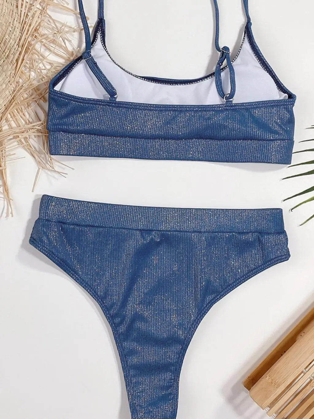 

Solid Sexy Bikinis Push Up Bikini 2021 Newest Padded Bra High Waist Swimsuit Female Swimwear Women Brazilian Biquini