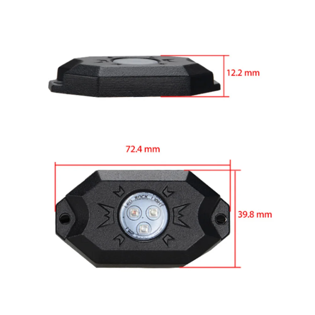 

Timing Flashing Marine Boat 1 For 4 Wide Voltage Car Accessory Undercarriage Light APP Control Universal Underglow RGB Wifi