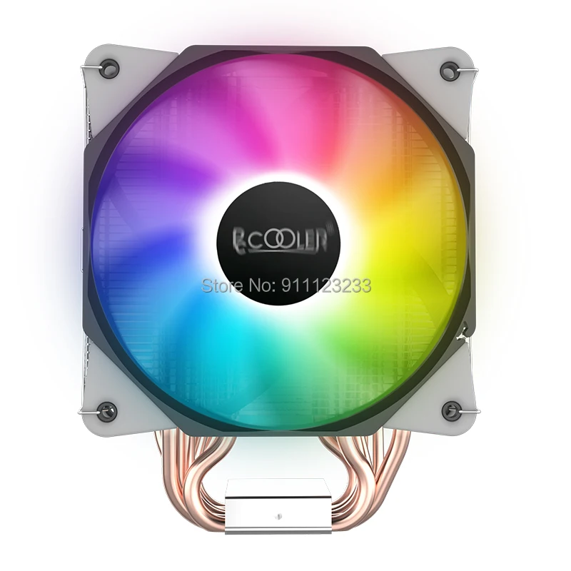 

Pccooler Donghai X7 Pure Copper 6 Copper Tube CPU Cooler,120mm Silent SRGB PWM Fan, LGA1200/1151/1150/AM4
