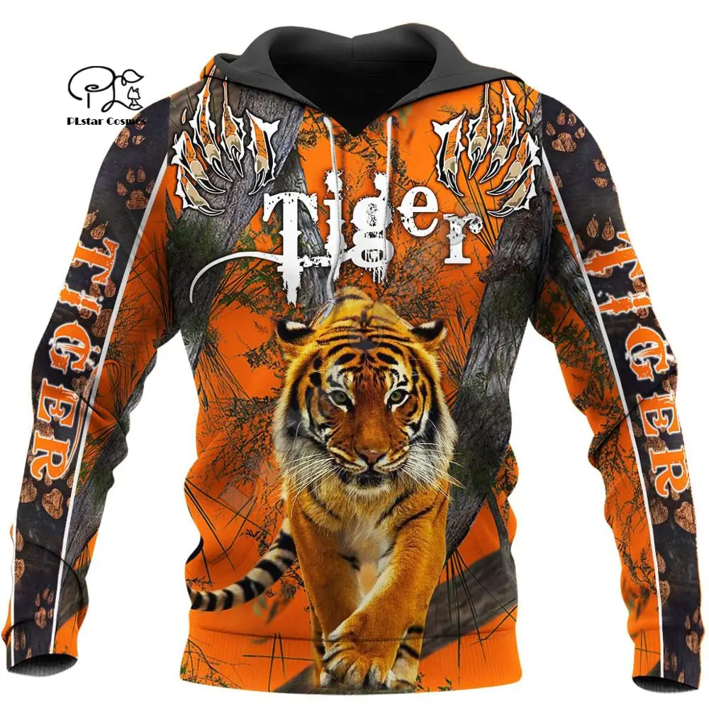 

PLstar Cosmos Animal Tiger Tattoo Camo Wild Beast Tracksuit Pullover Streetwear 3DPrint Men/Women Autumn Casual Funny Hoodies A7