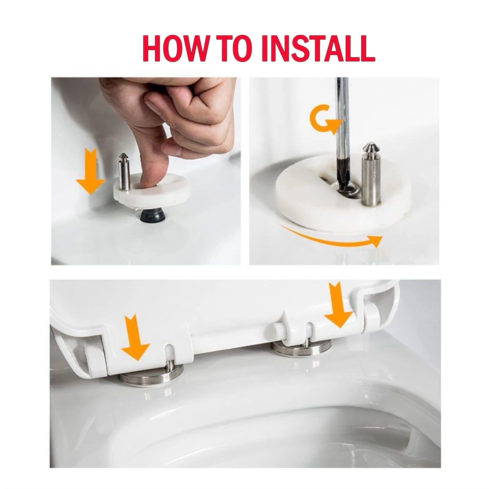 2 шт. крепежные петли для унитаза | Обустройство дома