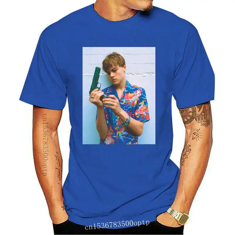 

New Leonardo Dicaprio Romeo T-shirt Women Tumblr Kawaii Vintage Gothic Skipoem Plus Size Short Sleeve Tee Shirt Femme Streetwear