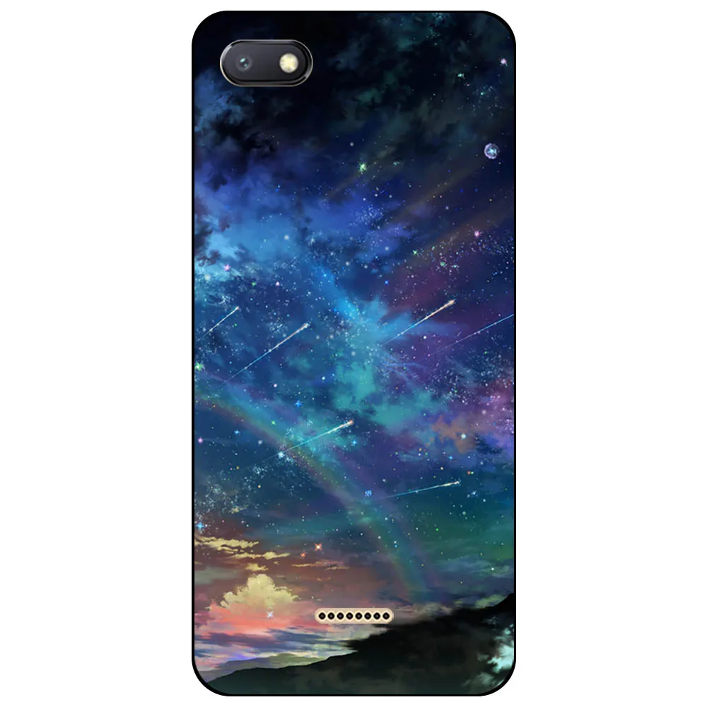 Case W129 Чехол для Xiaomi Redmi 6A, милый мягкий чехол из термополиуретана и силикона для Xiaomi Redmi 6A, чехол для Redmi A6, прозрачный чехол для девочки с фруктами, Redmi6A - Цвет: Case W129