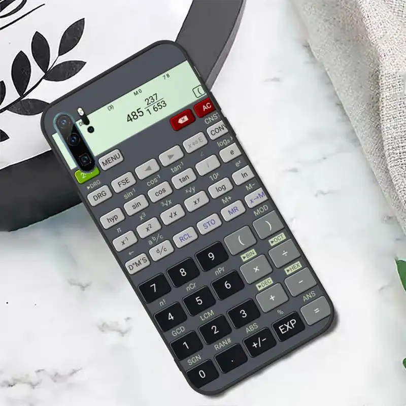 

Calculator interesting design pattern Phone Case For Huawei honor Mate P 10 20 30 40 i 9 8 pro x Lite smart 2019 nova 5t