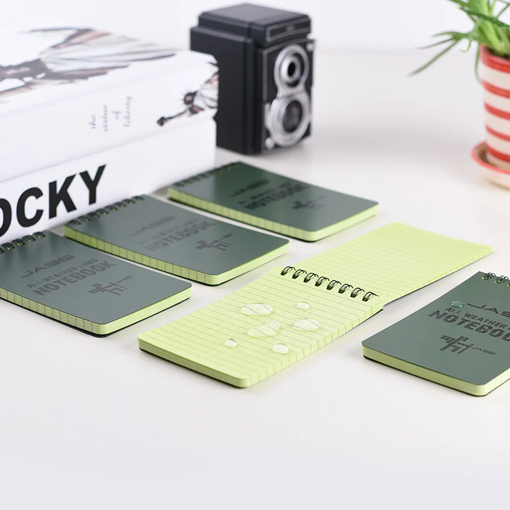 

3 Pcs Waterproof Notepad Outdoor Waterproof Notepad Creative Loose-leaf Memo For Outdoor Activities