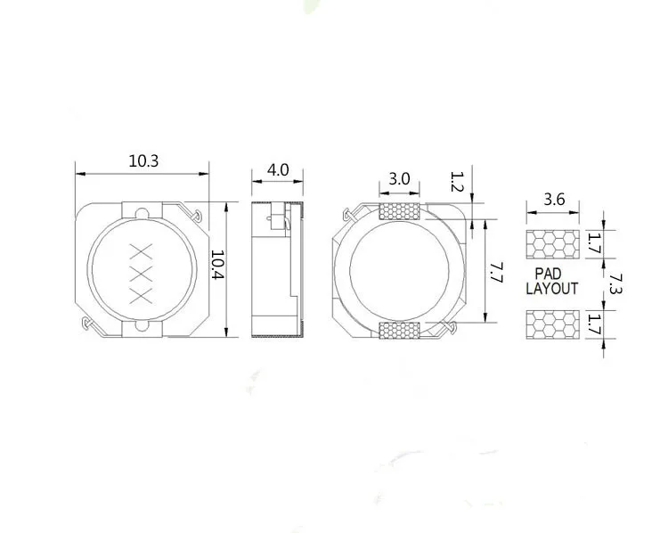 10 шт. CD104 2 мкГн 3 4 7 6 8 10мкгн 15мкгн 22мкгн SMD Силовые экранированные индукторы 10x10x4