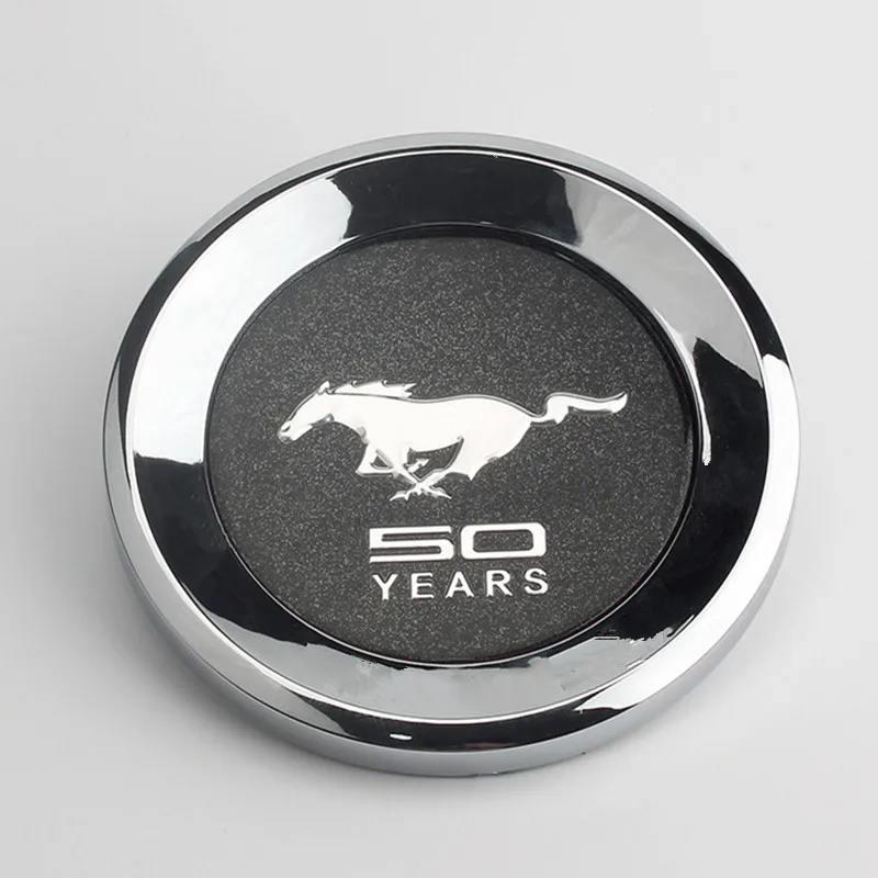 Horse A Круговой 3D Кобра лошадь шаблон автомобиля хвост эмблема ABS значок наклейка для Ford Mustang 2010 GT 500 SO YEARS ROUSH LAGUNA SECA - Название цвета: Horse A