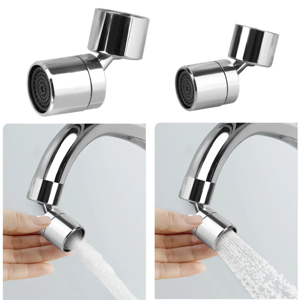 

360 Degree Foamer Aerators Kitchen Accessories Rotatable Faucet Splash-proof Water-saving Rotating Tap