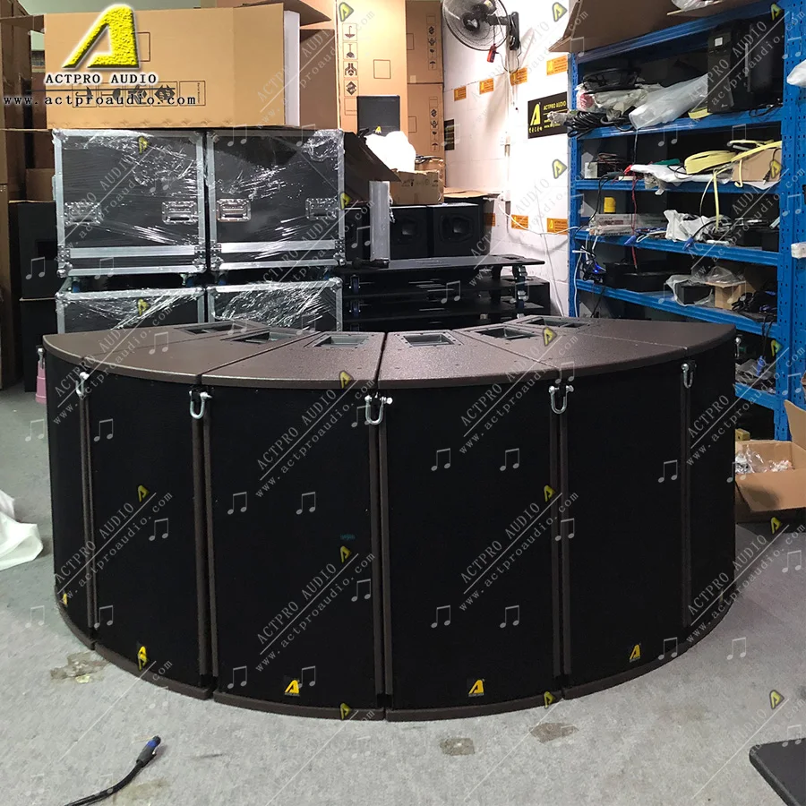 ARCSII single 15 дюймовый двухсторонний 1200 Вт линейный акустический динамик с двойным 18