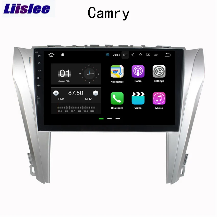 Liislee для Toyota Camry 2014 ~ 2015 Автомобильный навигатор GPS Android HD сенсорный экран Аудио