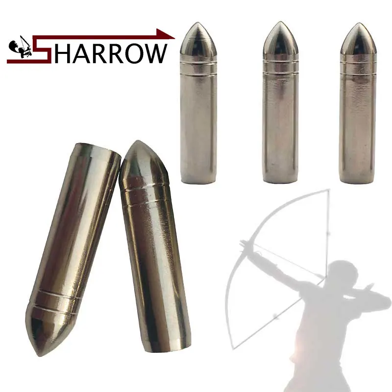 

24pcs Broadheads ID7mm Arrowheads Outside Diameter 8mm Field Arrow Tips Steel Wood Arrow Point 80Grain Free Shipping