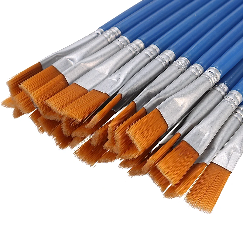 Набор кистей для рисования 32 шт./компл./комплект нейлоновые кисти масляные волосы