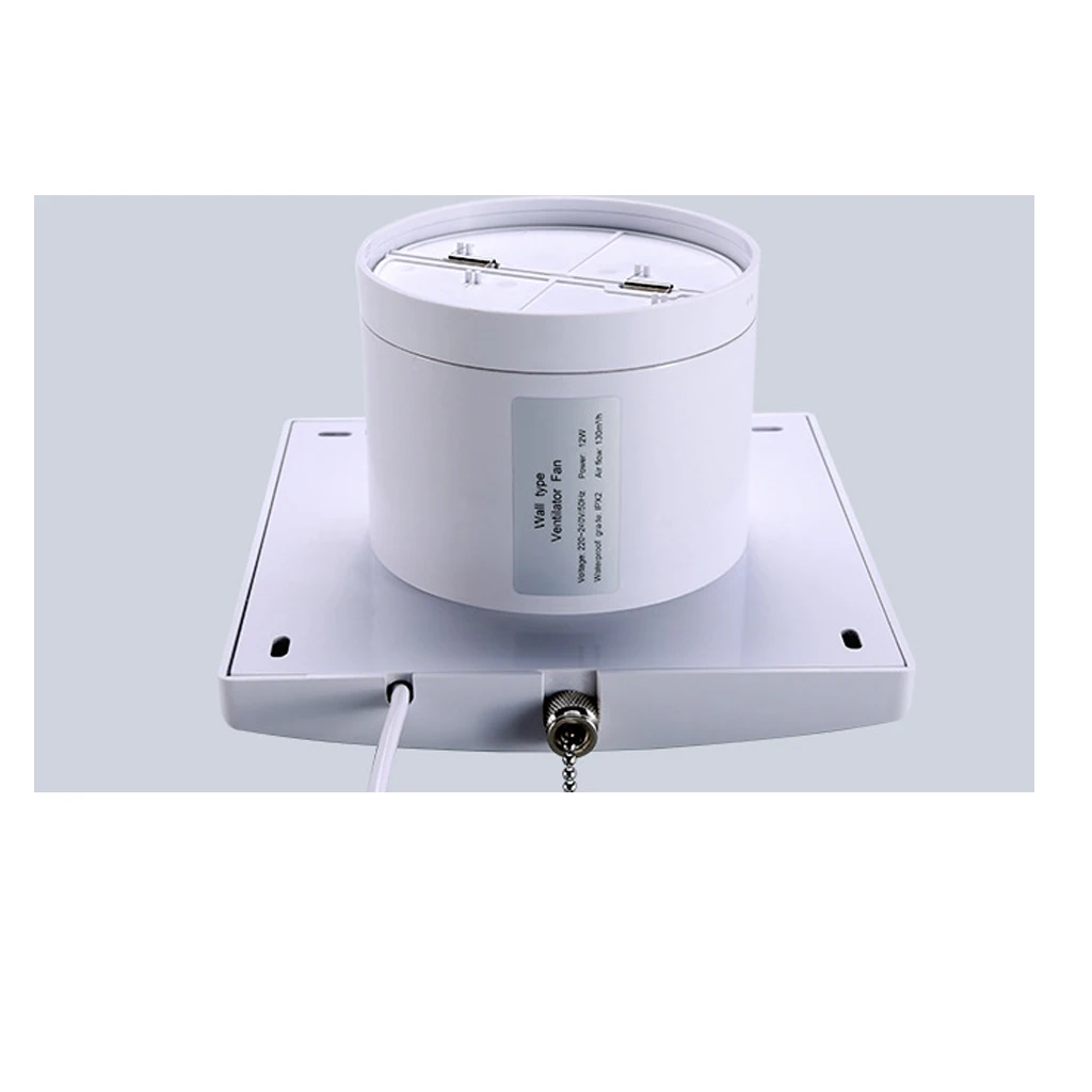 Белый 120 мм квадратный потолочный вытяжной вентилятор/поток/ванная