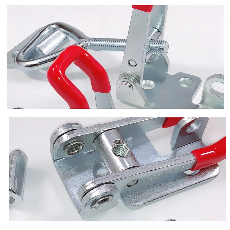 2pcs Toggle Latch Catch Clamp Adjustable Cabinet Boxes Lever Handle Lock Hasp For Sliding Door Furniture Hardware | Обустройство дома