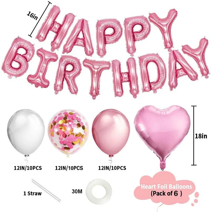 

Hot Sale Balloon Package Balloon Custom Decoration Balloon Package Birthday Balloon Party 064