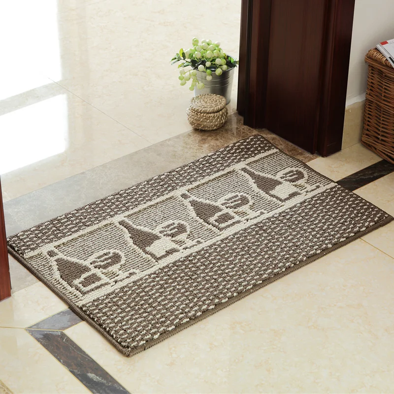 Утолщенный ковер для ванной комнаты домашнего декора коврики кухни