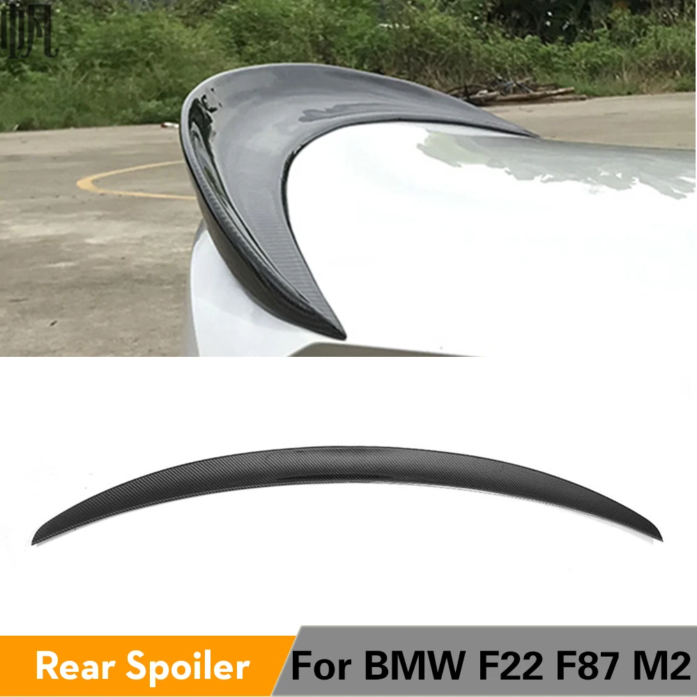 

Carbon Fiber / FRP Car Rear Trunk Boot Lip Wing Spoiler for BMW F22 220i M235i M240i 228i 218i F87 M2 2014 - 2019