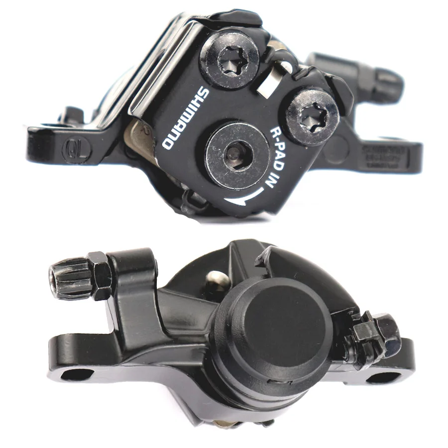Механические дисковые тормозные суппорты Shimano BR-M375 для Acera Alivio Deore с резиновыми накладками, аксессуары для горного велосипеда Shimano