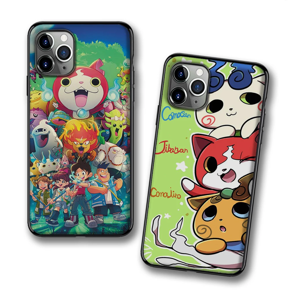 

TV Yo-kai Watch cartoon Phone Case for iPhone 8 7 6 6S Plus X 5S SE 2020 XR 11 12 Pro mini pro XS MAX