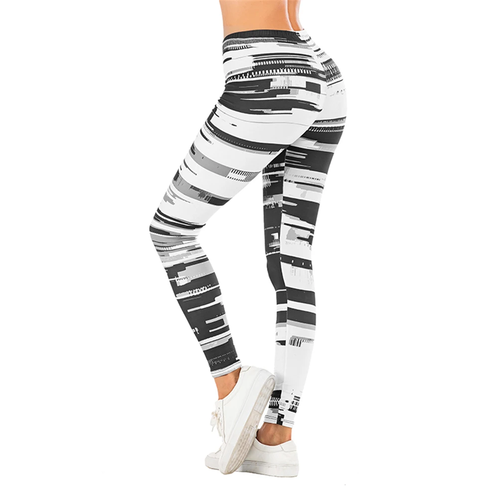 Fashion Urban Style Sexy High Waist Legging Anti Cellulite Elasticity Push Up Fitness Gym Leggings Women Pants Stacked Leggings