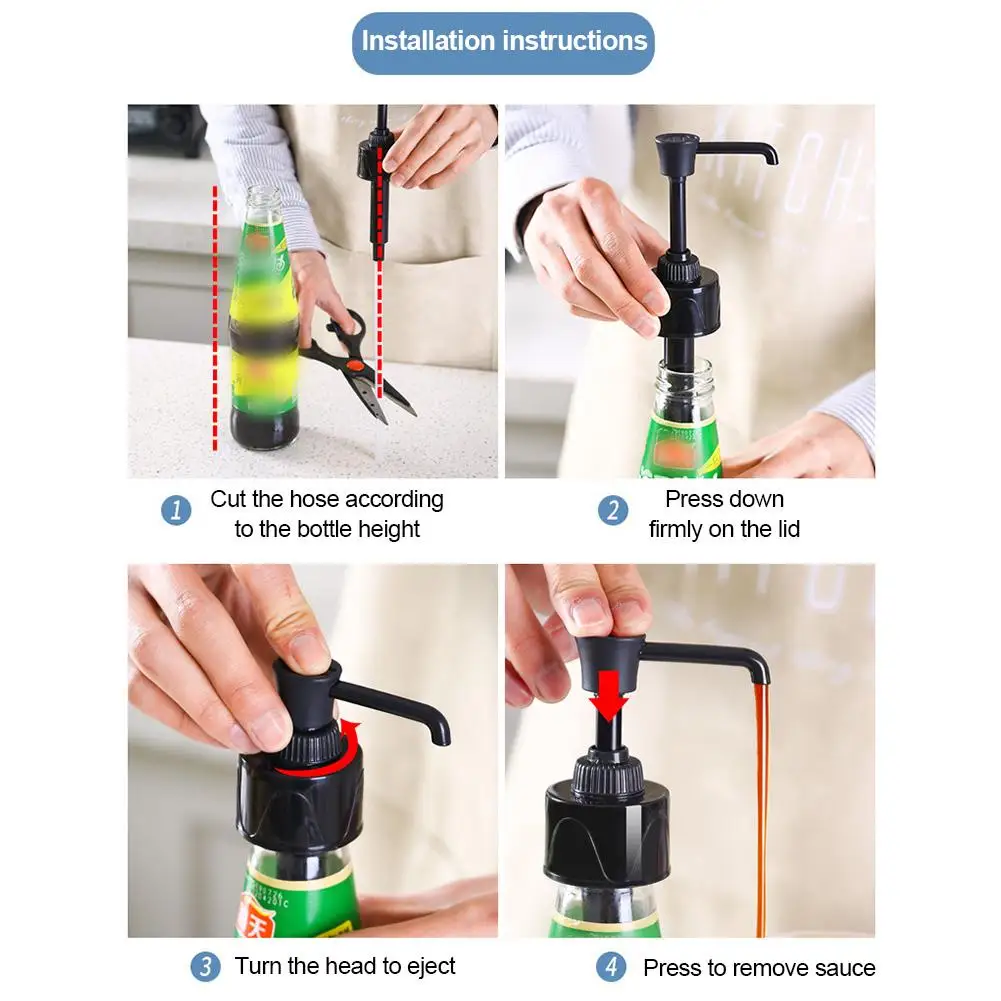 Устричный соус сопло бутылки плотно закрытой Давление масляный шприц бытовой