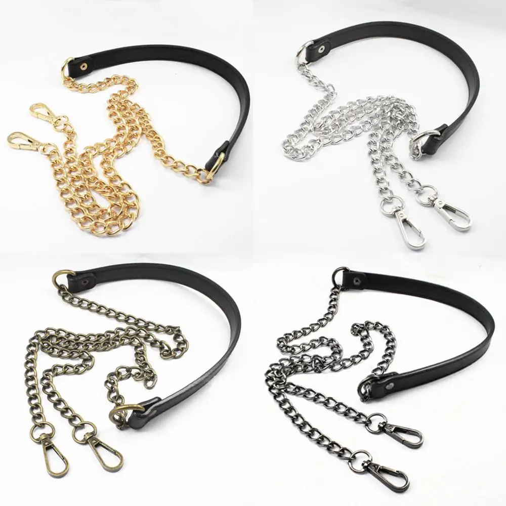 Сменный ремешок для сумки сделай сам 60-160 см черная ручка из искусственной кожи с