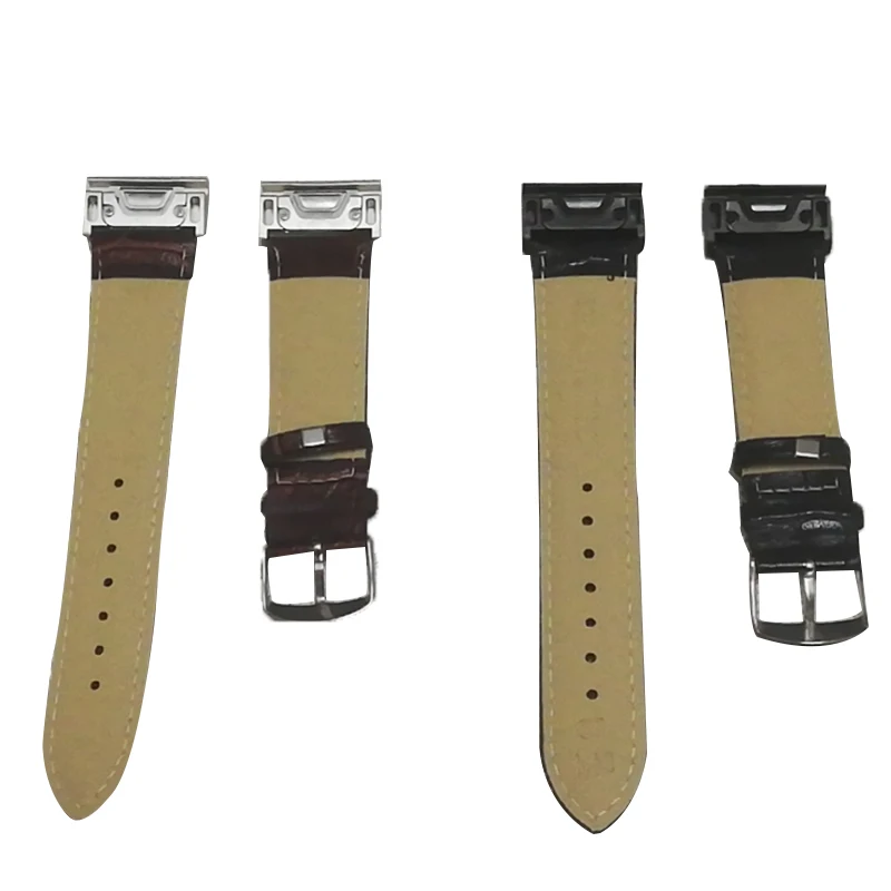 

Smart Watch Band Straps For Garmin Fenix 6 6S 6X 5X 5 5S 3 3HR Forerunner 935 945 Quick Release Strap leather Bracelet