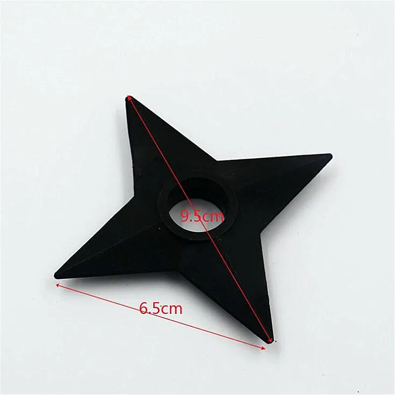 Аниме охватывающие ABS пластиковые игрушки оружие ниндзя Shuriken Косплей Prop